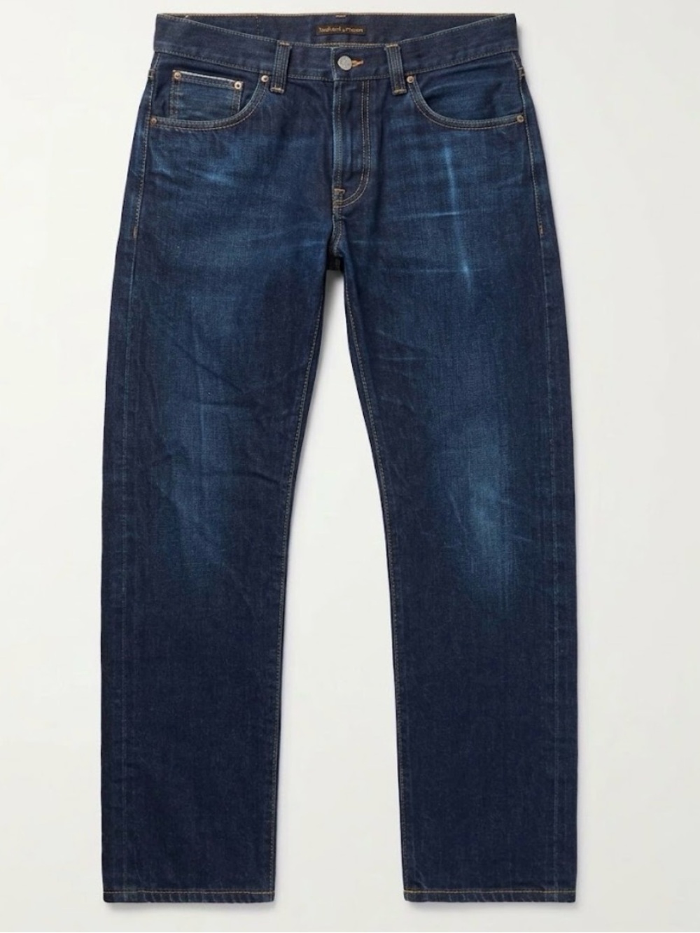 Nudie Jeans Co Dark Indigo Straight Leg Jeans - W34 L32